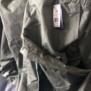 Cardi b Reebok satin joggers with cargo pockets